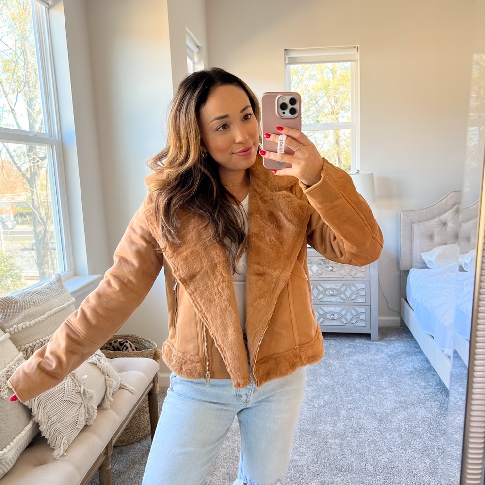 Red Dress Boutique Camel Teddy Jacket